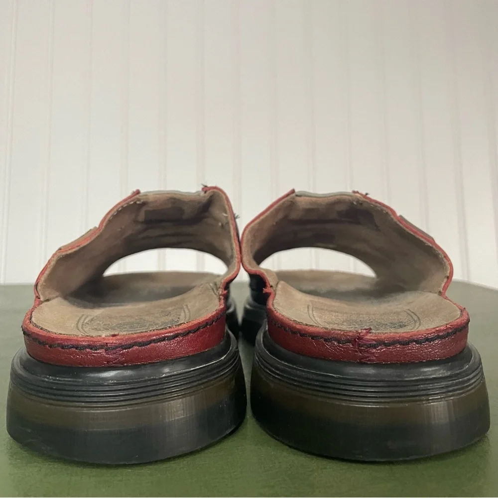 VTG England Dr Martens Two Tone Slip On Sandals/Slides/Clogs #5A16 - Picture 5 of 10